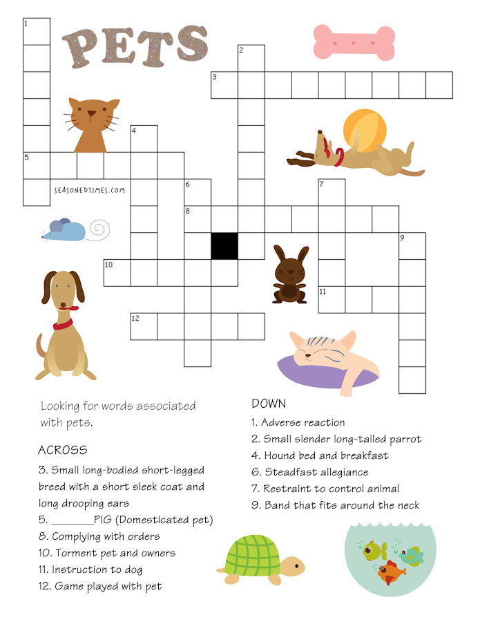 PPPetCrossword